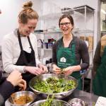Future doctors and nurses learning to treat patients with food