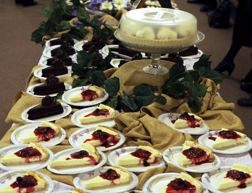 OBriens Catering has provided gourmet desserts for the post-Musicale reception for many years.