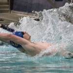Jared Durr in 100 yard backstroke. (Brendan Carl Photography)