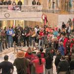 Indian activists rally in Olympia