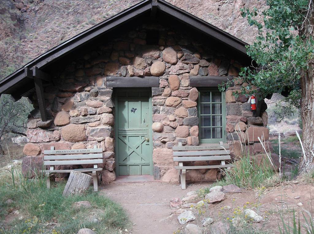 Phantom Ranch cabins at the bottom of the Grand Canyon date to the 1920s. (David Roknic | Chicago Tribune)
