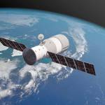 An artists depiction shows Tiangong-1, the Chinese space station that will plummet to Earth soon. (Courtesy Aerospace Corp.)