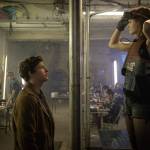 The romance between Parzival (Tye Sheridan, left) and Artemis (Olivia Cooke) is adorable in a corny sort of way in Ready Player One. (Warner Bros. Pictures)