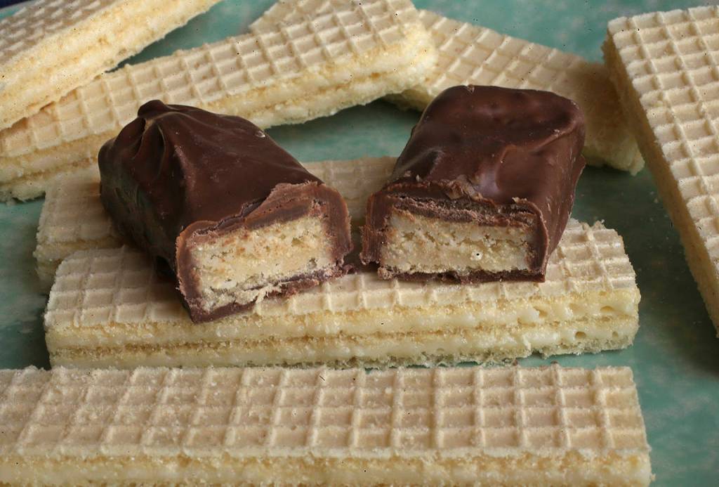 Kitty Kat Bars, a Kit Kat knockoff. (J.B. Forbes | St. Louis Post-Dispatch)
