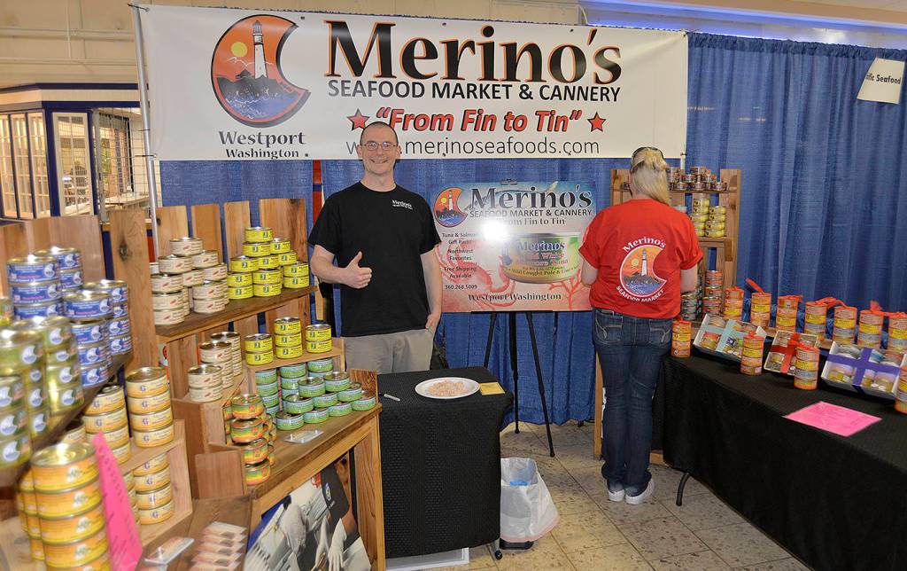 Westports Merinos Seafood was among the vendors with this colorful display of the wide variety of seafood they offer. Thumbs up!