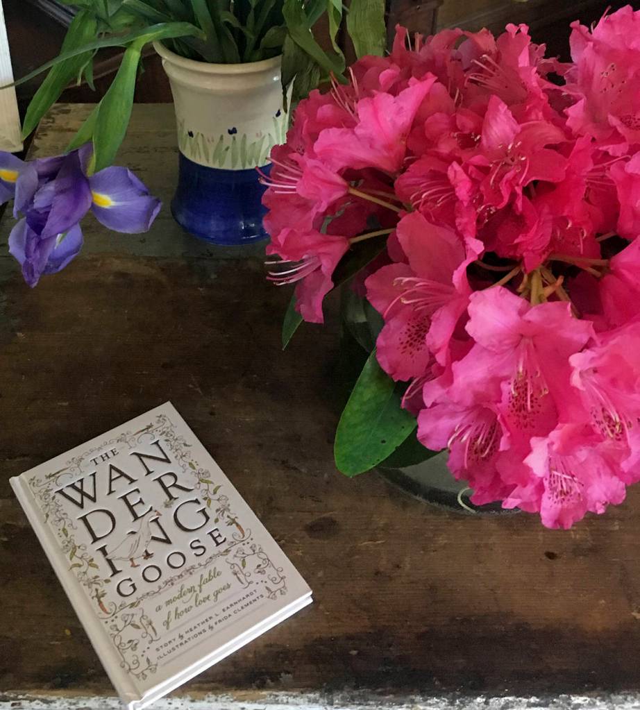 (Kat Bryant | The Daily World) The Wandering Goose, a childrens book by Heather Earnhardt, also is the name of her Seattle restaurant.