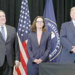 Trump welcomes first female CIA director, tries to make amends with the agency