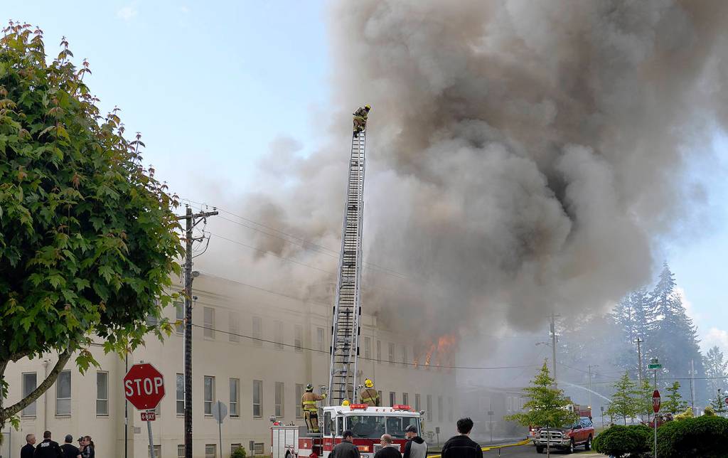 More photos from the Armory fire
