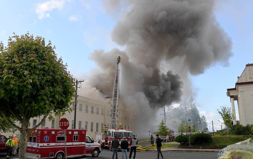 More photos from the Armory fire