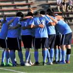 (File Photo) Grays Harbor Gulls players huddle before a game against Twin City Union on June 2.