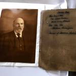 (Courtesy Steve Excell) This portrait of Aberdeen founder Sam Benn was cleaned and dried at the Washington State Archives warehouse.