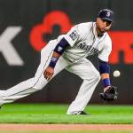 Seattle Mariners second baseman Robinson Cano tracks a ground during a game in 2017. Cano is scheduled to return to the Mariners lineup in August after serving an 80-game suspension for violating the leagues substance-abuse policy. (Dean Rutz/Seattle Times/TNS)