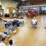Senior fitness program relocated after museum fire