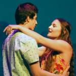 (Kat Bryant | The Daily World) Sophie (Miera Odell) has a moment with her fiance, Sky (Casey Bronson).