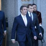 Michael Cohen, a now former attorney for President Donald Trump, exits the Federal Court House at 500 Pearl Street in Manhattan on April 26 after a hearing before Judge Kimba Wood. (Susan Watts/New York Daily News)