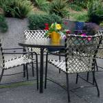 (Mitchell Chapman) This Brown Jordan patio set, circa 1970s or 80s, was a bargain at $75.