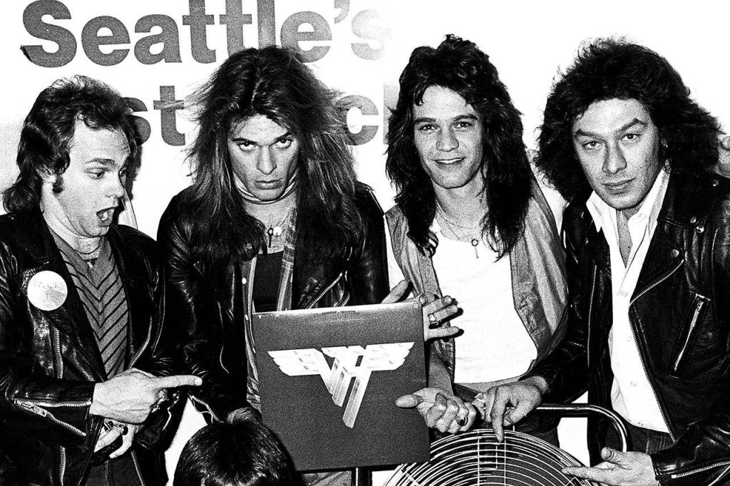 Van Halen, taken in 1979 (photo by Darrell Westmoreland)