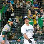 Mariners never matched Oakland’s second-half surge, so A’s celebrate playoff berth at Safeco Field