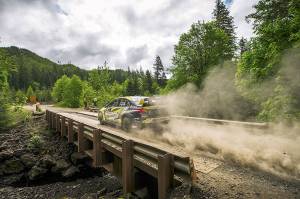 Photo courtesy Alex Wong, ARA                                The rally car race, which begins Saturday in Montesano, ends Sunday in Olympia.