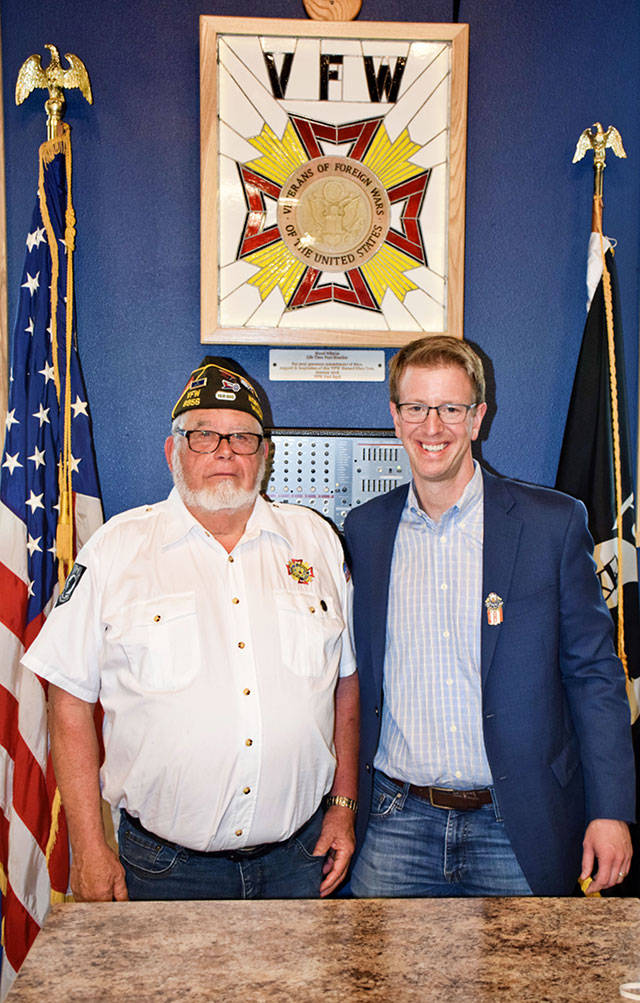 Rep. Kilmer honors Vietnam vets in Ocean Shores ceremony