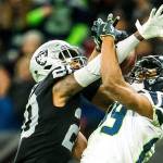 David Moore, Doug Baldwin dazzle as Seahawks ignite aerial show in win over Raiders at Wembley