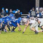 The Elma Eagles and Montesano Bulldogs, seen here in 2017, renew their East County Civil War rivalry at 7 p.m. on Friday in Montesano. (Photo by Shawn Donnelly)