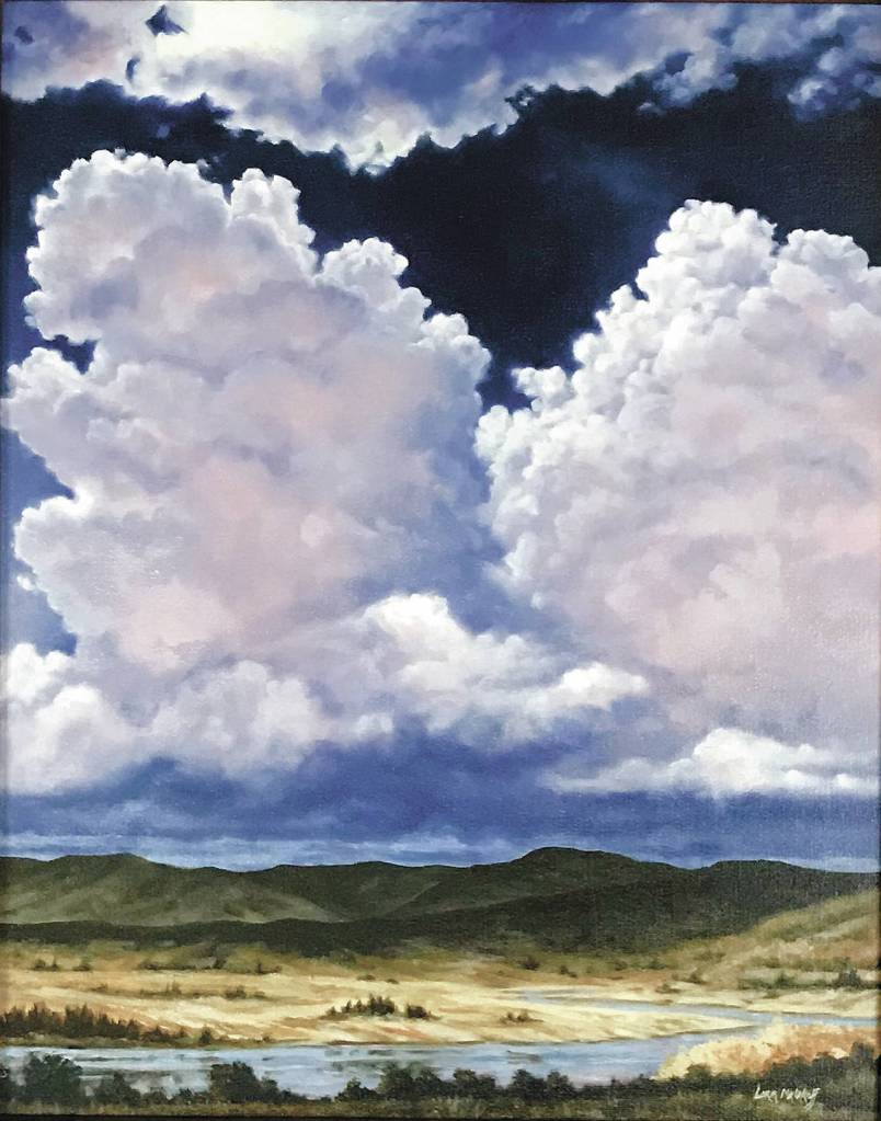 Big Sky, by Lora Malakoff                                Specialty: Nature and light with oil paints