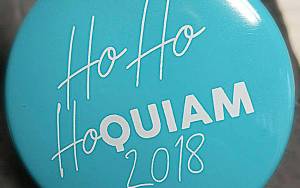 COURTESY PHOTO                                Visit downtown Hoquiam businesses Saturday between 4 and 7 p.m. during the Ho Ho Hoquiam celebration, vote for your favorite tree and take the ballot to the 7th Street Theatre for this free ornament.