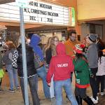 DAN HAMMOCK | GRAYS HARBOR NEWS GROUP                                Crowds were forming early outside the 7th Street Theatre Saturday for the annual Ho Ho Hoquiam celebration, sponsored by the Hoquiam Business Association.
