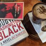 Right across the street from Russell Books, Chocolat Chocolatiere is the perfect place to read with a cup of hot chocolate. (Crystal Paul | Seattle Times)