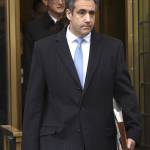 President Donald Trumps former attorney Michael Cohen leaves U.S. Federal Court in New York on Wednesday after his sentencing. Cohen, 52, said he was taking responsibility for his crimes, including those implicating the president of the United States of America. (Timothy A. Clary | AFP)