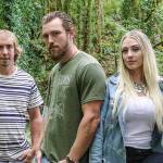 COURTESY PHOTO                                The Olson Band is holding a record release party Saturday at Charlies Sports Bar in Montesano. This is the third album released by the Olympia-based country band. From left are Isaac, Luke and Kaylee Olson.