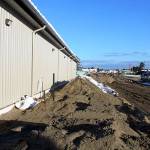angelo bruscas | grays harbor news group                                This photo shows the outdoor area which will be covered and include about 2,000 square feet of garden and outdoor items.
