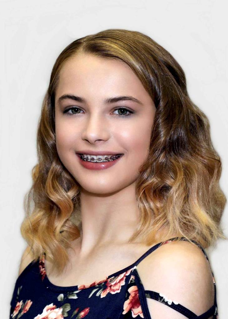 (Keith J. Krueger) Outstanding Teen contestant Ellie Winkleman, 14, is a freshman at Hoquiam High School. Her platform is reducing the use of plastic bags. She will be dancing.
