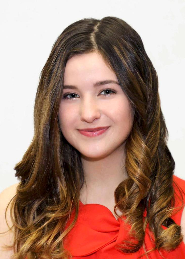 (Keith J. Krueger) Outstanding Teen contestant Kathryn Thomas, 15, is a sophomore at Montesano High School. Her platform is dementia and Alzheimers awareness, and she will play the flute.