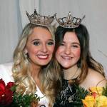 (Keith J. Krueger) The newly crowned Miss Grays Harbor, Grace Aiken, left, and Grays Harbors Outstanding Teen, Kathryn Thomas.