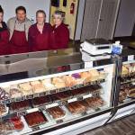 From left, Jodi and Shane Nelson and Shanes parents, Alan and Doreen Nelson, at the new Back Porch Smoked Meats & Cheese business in Ocean Shores (Scott Johnston photo)