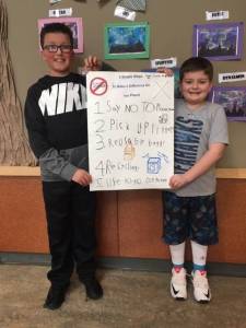 Fifth-graders were ready to make switch to metal utensils