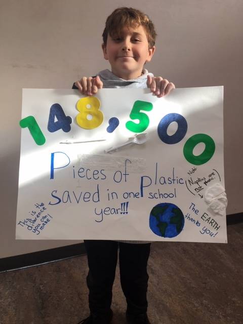 Fifth-graders were ready to make switch to metal utensils