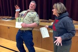 Scout district presents awards