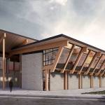 (Courtesy Ben Franz-Knight) A new rendering for the planned Gateway Center in Aberdeen.