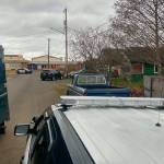 (Aberdeen Police Department) Perry Street in Aberdeen, during police response to a caller who said a man was trying to kill her.