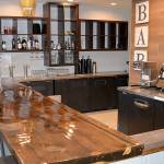 DAN HAMMOCK | GRAYS HARBOR NEWS GROUP                                A small bar area just inside the entrance of the RocknBrews seats five and will feature local beer selections and craft cocktails and non-alcoholic beverages made with fruit prepared daily.