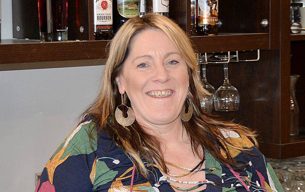 DAN HAMMOCK | GRAYS HARBOR NEWS GROUP                                Cindy Perry poured her love for rock n roll into her latest venture, the RocknBrews restaurant in Westport set to open April 1.