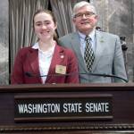 Monte student serves as Senate page