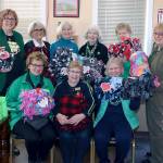 (Courtesy photo) Back row, from left: DKG Phi Chapter President Cheryl Hancock, Cindy Shearard, Jan Morgan, Barbara Bogdanovich, Kay Frojen and Judy Holliday. Front row: Linda Gibbons, Annette Pinckney and Carol Krueger.