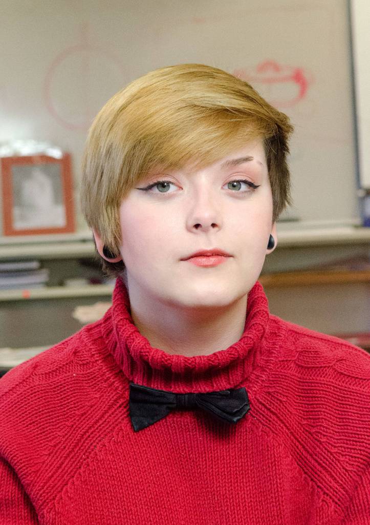 (Courtesy Robert Beldin) Elma High School student Stormie Bauer.