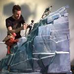 Behind-the-scenes stop-motion action on director Chris Butlers Missing Link.