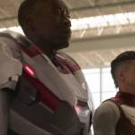 Marvel Studios                                 Don Cheadle (left) plays James Rhodes and Jeremy Renner plays Hawkeye in Avengers: Endgame.