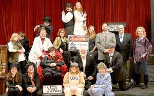 COURTESY PHOTO                                The Grayland Players will present the 1960s-era spy musical Sympathy Jones beginning this weekend at the Grayland Grange Hall.